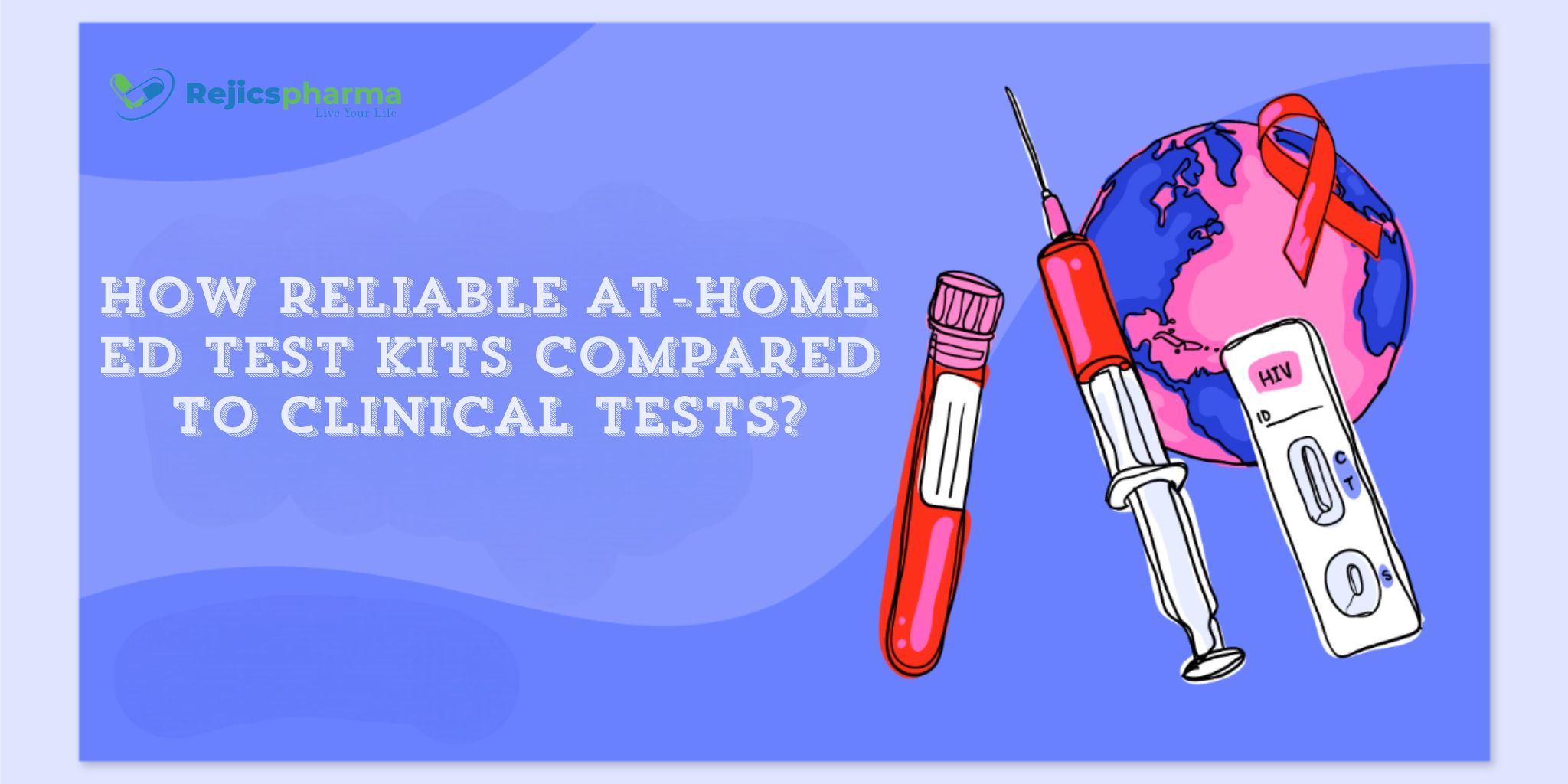 How reliable at-home ED test kits compared to clinical tests?