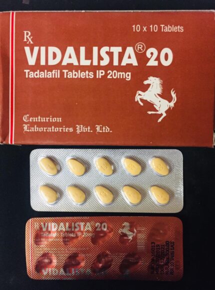 Tadalafil tablets IP 20mg